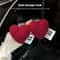 Plush Heart Car Seat Hooks Cute Backseat Bag Clothes Hangers 0