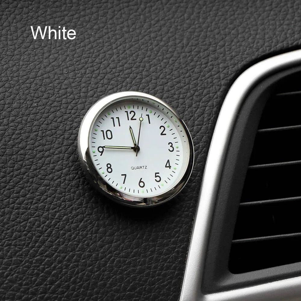 Mini Digital Car Clock Dashboard Timepiece For Auto Interior Decor 9
