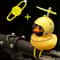 Cute Squeaky Duck Bike Horn With Propeller Helmet Car Bicycle Decor 10