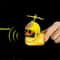 Cute Squeaky Duck Bike Horn With Propeller Helmet Car Bicycle Decor 3