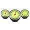 Luminous Car Dashboard Clock Thermometer Hygrometer Ornament 3