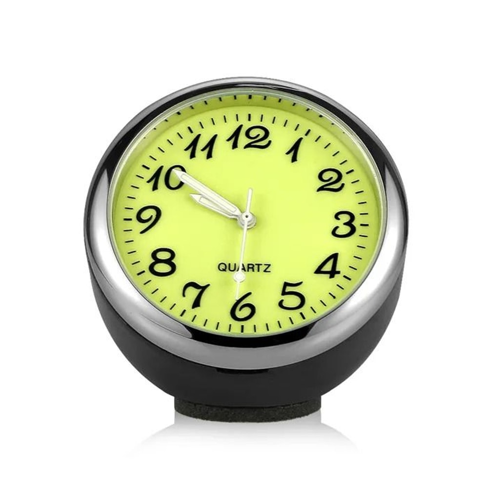Luminous Car Dashboard Clock Thermometer Hygrometer Ornament 7