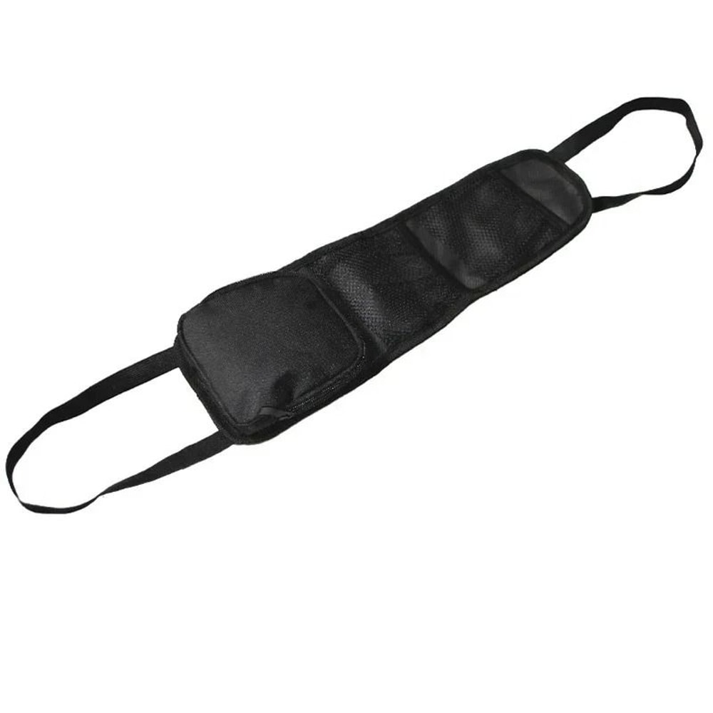 MultiPocket Car Seat Organizer Hanging Storage Bag With Drink Holder 6