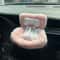 Kawaii Labubu Car Doll Safety Seat Ornament For Cute Auto Interior Decor 2