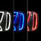 5D LED Honda Rear Emblem Light Badge Sticker For Civic Accord CRV More 5