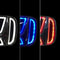 5D LED Honda Rear Emblem Light Badge Sticker For Civic Accord CRV More 5