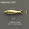 3D Electroplated Fish Wall Decoration Pendant 9