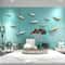 3D Electroplated Fish Wall Decoration Pendant 4