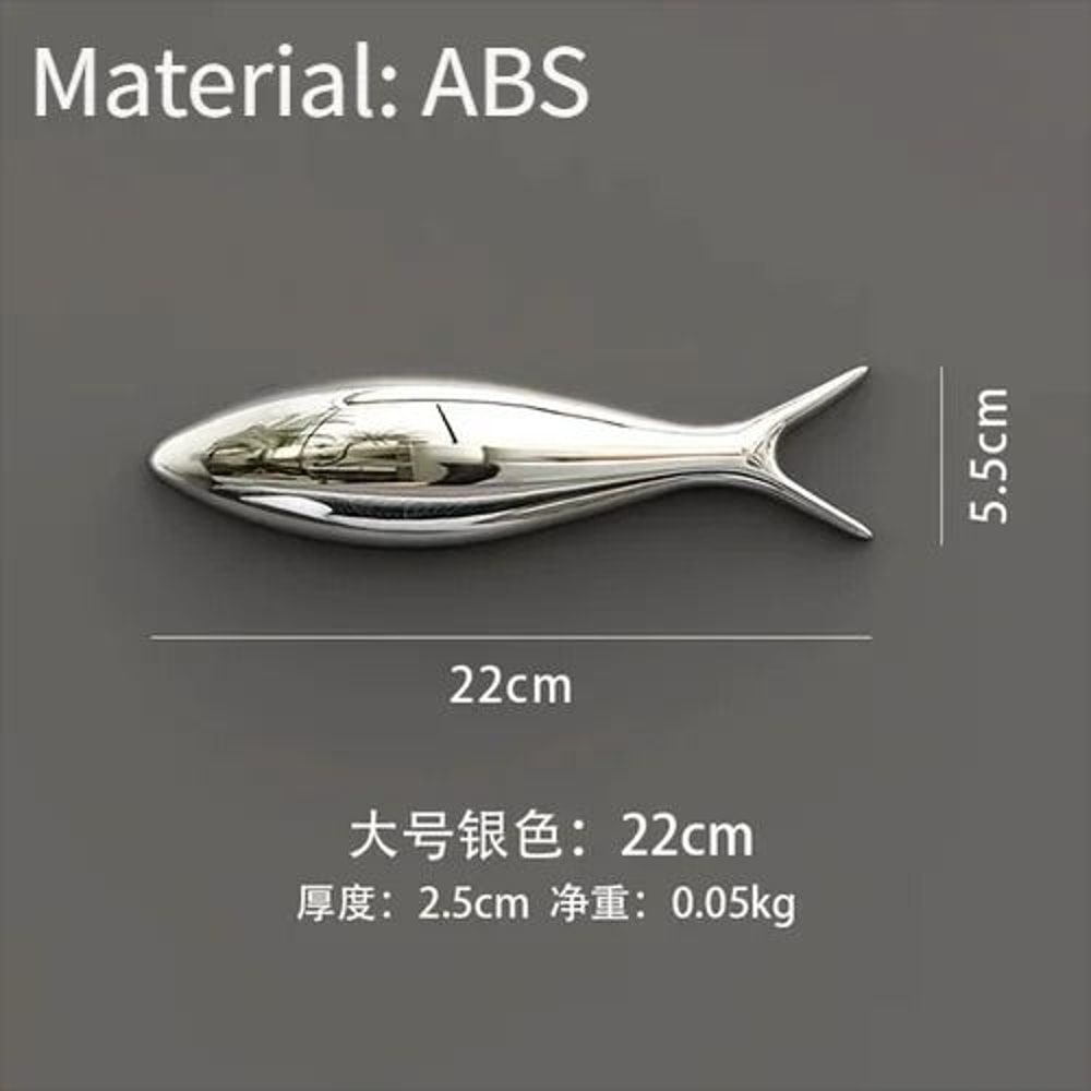 3D Electroplated Fish Wall Decoration Pendant 8