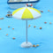 Mini Beach Umbrella Dollhouse Decor For DIY Crafts Ocean Scene Displays 8