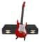 Mini Wooden Electric Guitar Ornament With Stand For Music Lovers Desktop Decor 4
