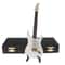 Mini Wooden Electric Guitar Ornament With Stand For Music Lovers Desktop Decor 6