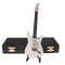 Mini Wooden Electric Guitar Ornament With Stand For Music Lovers Desktop Decor 6