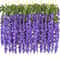 Artificial Violet Vine Flower Garland For Wedding Home Festival Decor 11