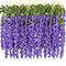Artificial Violet Vine Flower Garland For Wedding Home Festival Decor 11