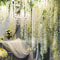 Artificial Violet Vine Flower Garland For Wedding Home Festival Decor 1