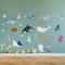 Ocean Animal Wall Stickers For Baby Nursery Kids Undersea Bedroom Decor 1