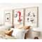 Retro Cocktail Pasta Wall Art Set For Kitchen Bar Cart Happy Hour Decor 9