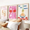 Retro Cocktail Pasta Wall Art Set For Kitchen Bar Cart Happy Hour Decor 1