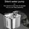 Stainless Steel Automatic Pet Water Fountain With Sensor Ultra Quiet Pump 5