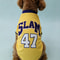 SLAM 47 Breathable Dog Basketball Jersey Shirt For Small And Large Dogs 3