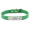 Personalized PU Leather Dog Collar With Engraved Name ID For Small Medium Large Pets 6