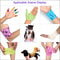 Protective SelfAdhesive Dog Leg Wrap Bandages For Outdoor Paw Protection 5