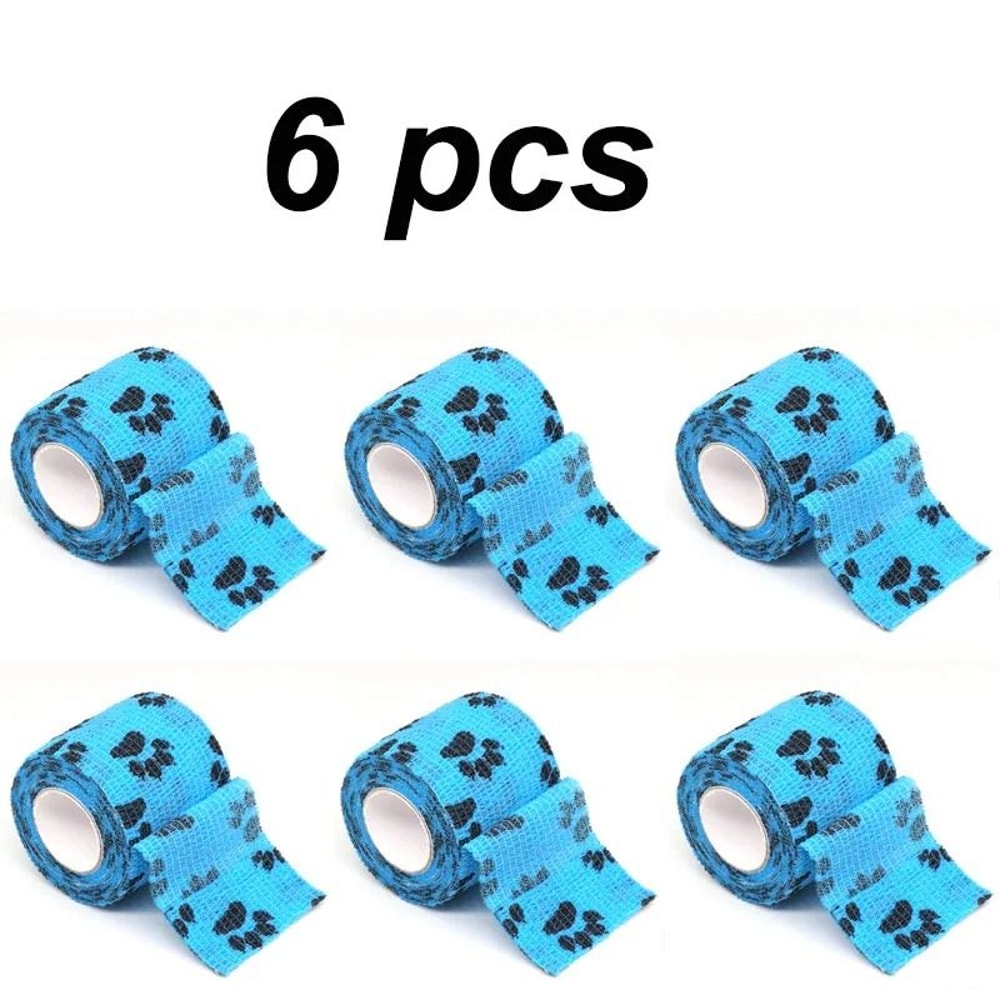 Protective SelfAdhesive Dog Leg Wrap Bandages For Outdoor Paw Protection 6