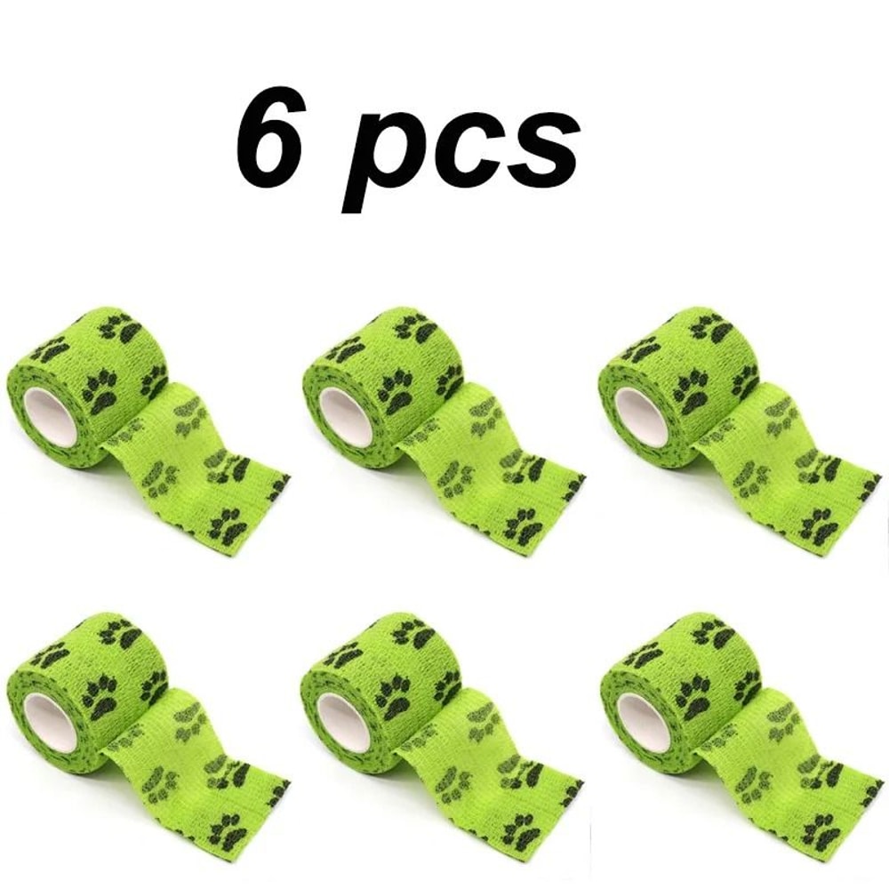 Protective SelfAdhesive Dog Leg Wrap Bandages For Outdoor Paw Protection 7