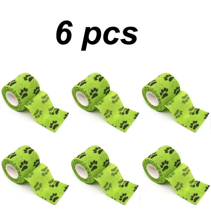 Protective SelfAdhesive Dog Leg Wrap Bandages For Outdoor Paw Protection 7