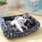 Cozy Plush Pet Sofa Bed For Dogs Cats With Washable Cushion 0