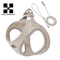 Adjustable Reflective Dog Harness Leash Set For Small Medium Pets 15