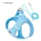 Adjustable Reflective Dog Harness Leash Set For Small Medium Pets 17