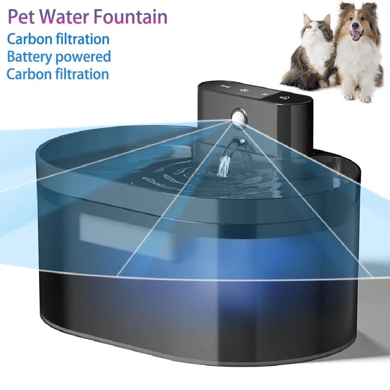 22L Wireless Automatic Pet Water Fountain With Motion Sensor 0