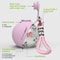 2in1 Portable Stainless Steel Dog Water Bottle With Silicone Drinking Bowl 1