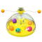 Interactive Cat Puzzle Toy With Spinning Track Balls Feather Teaser 10