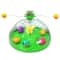 Interactive Cat Puzzle Toy With Spinning Track Balls Feather Teaser 12