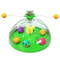 Interactive Cat Puzzle Toy With Spinning Track Balls Feather Teaser 12