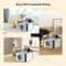 32L Wireless Stainless Steel Cat Water Fountain With Smart Sensor 4