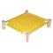 Elevated Wooden Cat Hammock Bed With Breathable Canvas For Cats Small Dogs 9