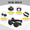 Waterproof Dog Goggles And Pet Sunglasses For Outdoor Travel Riding 3