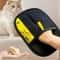 Reusable Electrostatic Pet Hair Remover Grooming Glove With 2in1 Lint Roller 0