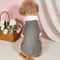 Pet Wedding Tuxedo Shirt For Small Dogs With Bow Tie 4