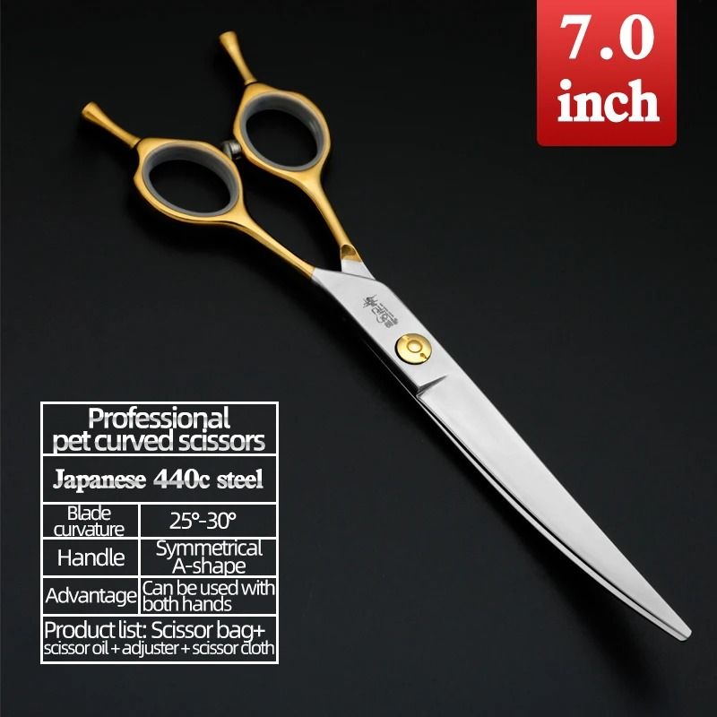 Sakura Dance 440C Professional Dog Grooming Scissors Set 9