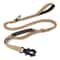 Reflective Tactical Bungee Dog Leash With Car Seatbelt Clip 9