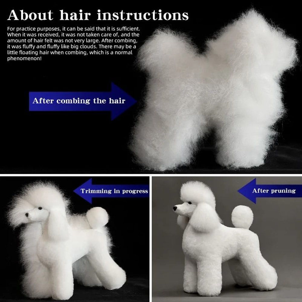 ProGroom Full Body Poodle Grooming Practice Model 2