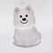 Lovely Pet Hair Memory Keychain Pendant For Bags Car Keys 21