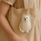 Lovely Pet Hair Memory Keychain Pendant For Bags Car Keys 13