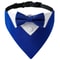 Sucado Bow Tie Tuxedo Dog Collar Bandana For Weddings Parties 6