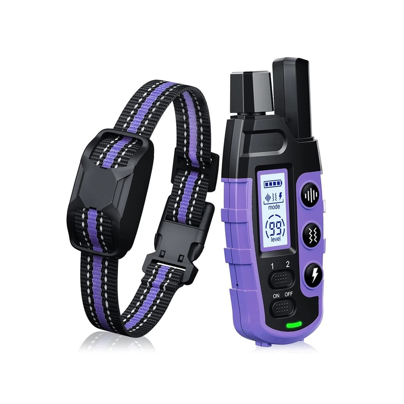TrainGuard Waterproof Remote Dog Training Collar For Medium Large Dogs 7
